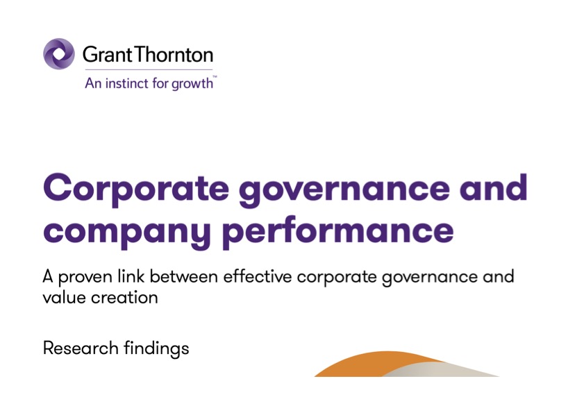 Does good corporate governance lead to financial success?